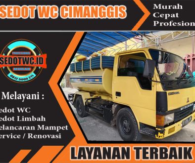 SEDOT WC CIMANGGIS